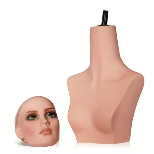 Head shoulder mannequin wig - shoulder,