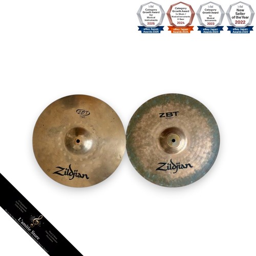 Paire cymbales hihat - de,