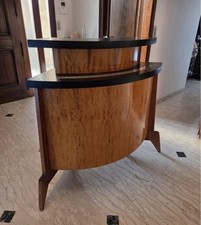 Bar Art Déco Vintage en bois