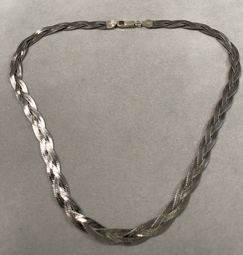 Collier argent maille - en, argent,