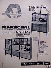 ADVERTISEMENT 1960 VICTOR MARSHAL FURNITURE MOBILOR TV STEINER SARCO - ADVERTISING 