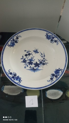 Assiettes porcelaine tournai - porcelaine,