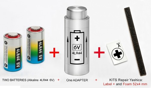 Adaptateur pile lr44 - 6v,