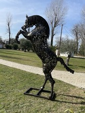 Sculpture métallique