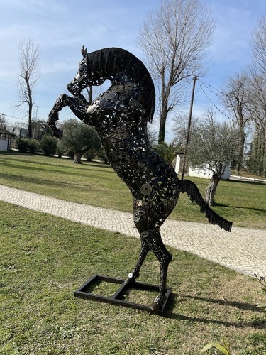 Sculpture métallique