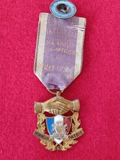 médaille asso fraternelle anciens sous officiersde Bruay pas de calais