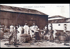 GOLD COAST (GHANA AFRICA) Very Animated COLA NUT PACKAGING / SCOA 1924