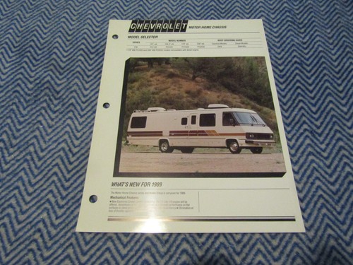 1989 chevrolet châssis - chevrolet, de