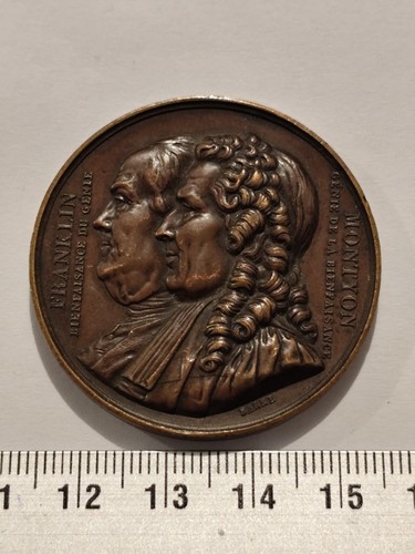 Medaille franklin montyon - medaille,