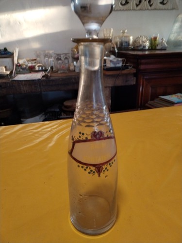 Carafe verre émaillé rhum - verre,