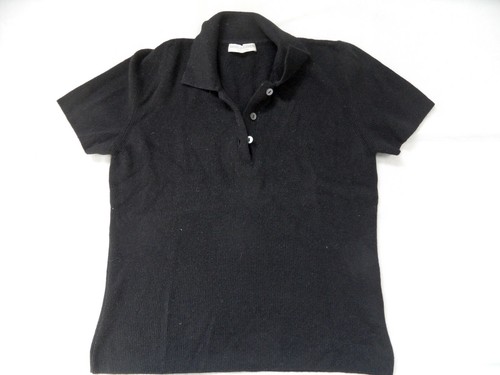 Polo manrico cachemire noir - polo,