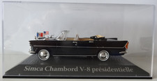 Simca - Chambord V8 AB-P Presidential - 1961 - de Gaulle - JF Kennedy - 1/43