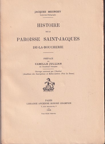 Histoire paroisse - de, la