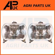 Pair Headlights Headlamps for Kubota B1610 B2530 L5740 ME8200 Compact Tractor