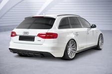 Diffuseur arrière sur mesure pour Audi A4 B8 (8K) LOOK RS4 07-14 NOIR BRILLANT