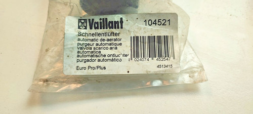 Vaillant purgeur automatique - purgeur,