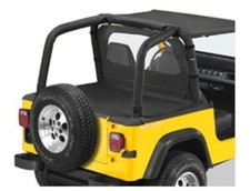 Bestop 9000815 Black Denim Duster Deck Cover for 1992-1995 Wrangler