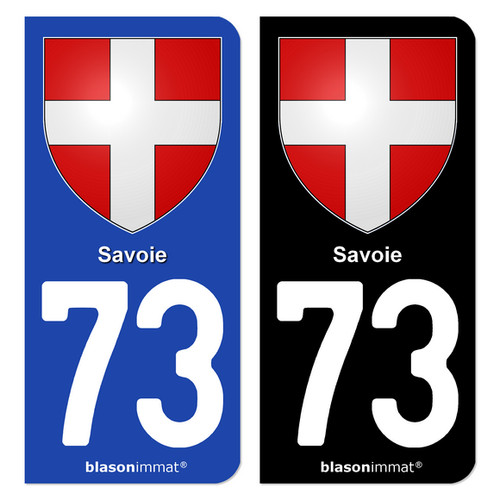 Autocollant plaque