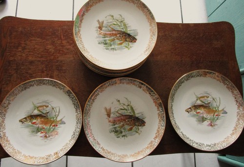 Assiettes porcelaine de - en,