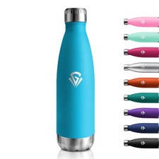 Gourde Inox 500ml, Gourde Isotherme sans BPA, Gourde Métal, Bouteille Isother...