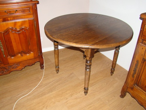 Table ronde metre de - table,