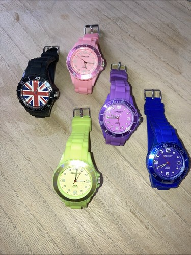 Montre watch silicone couleur