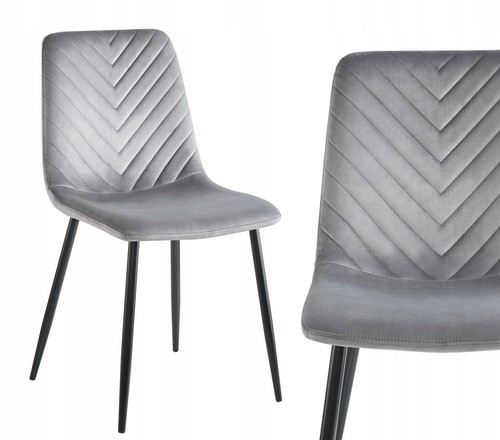 Fauteuil loft velours gris - fauteuil,