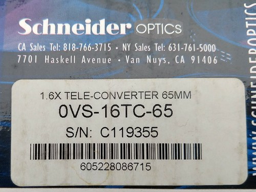 Schneider optics 6x - schneider,