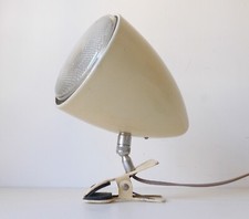 METAL CLAMP LAMP DESIGN YEARS 50 60 VINTAGE WORKSHOP 1950