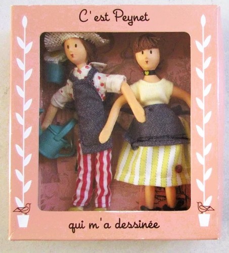 Poupées jonquille et son - ",