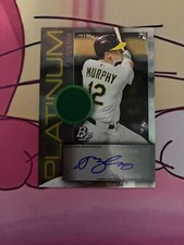SEAN MURPHY 2020 BOWMAN PLATINUM #PPARSM PLATINUM PIECES AUTO RELIC /99 (RC)