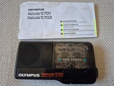 Rare dictaphone enregistreur OLYMPUS Pearlcorder S720 microcassette