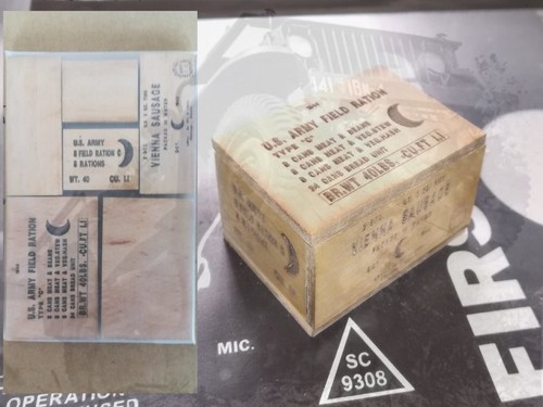 Caisse bois ration vienna us - bois,