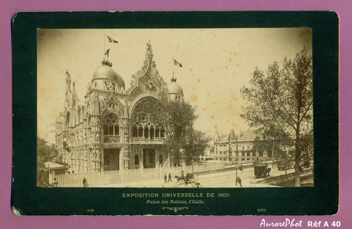 Tirage expo universelle - universelle, paris