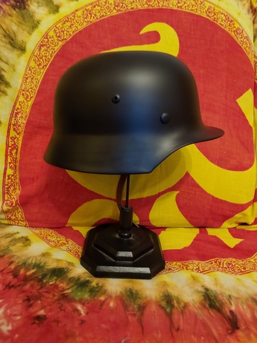 Casque allemand noir ww2 - casque,