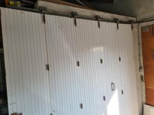 porte de portail de garage PVC