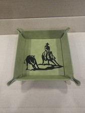 Premium Leatherette Valet Trays American Quarter Horse Themed.