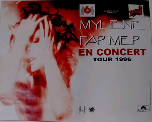 Mylène farmer affiche - mylène,