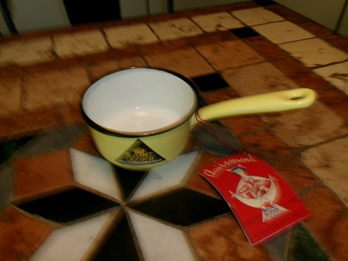 Casserole acier emaillee - ,