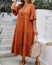 Robe Colle En V Grande Taille