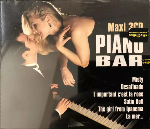 Maxi 3cd piano bar - piano, various