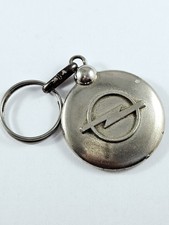 KEYRING - OPEL 2000s - metal, relief logo - Astra Vectra Corsa Insignia