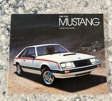 1980 Ford Mustang, 3 Door, 2 Door, Cobra And Ghia 19 page Brochure