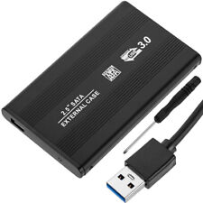 USB 3.0 SATA Externe 2.5" SSD HDD Support Boîtier Disque Dur Portable noir New