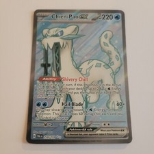 Pokémon TCG - Paldea Evolved - Chien-Pao EX Full Art 236/193 - FRESH PULL