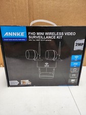 ANNKE FHD Mini Wireless Video Surveillance Kit With Two 1080P HD IP Cameras
