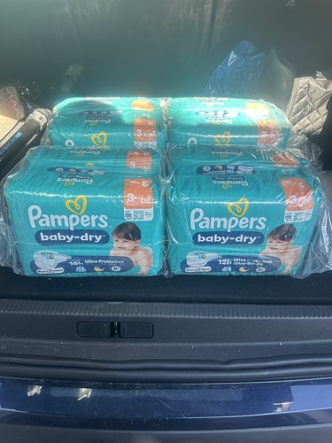 Lot 280 couches pampers - de,