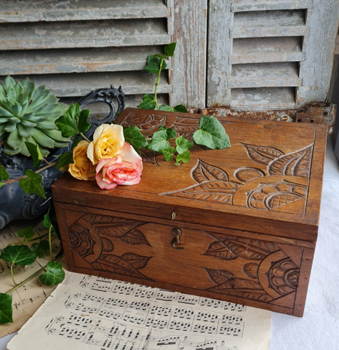 Ancienne boite bijoux - boite, a
