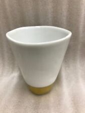 Isabelle Poupinel Timpani Cups 9 cm Limoges Porcelain Painted Glaze C. Gold