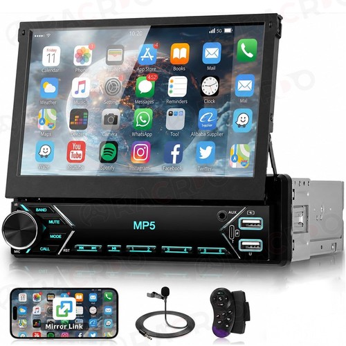 Car stereo radio single - 7",